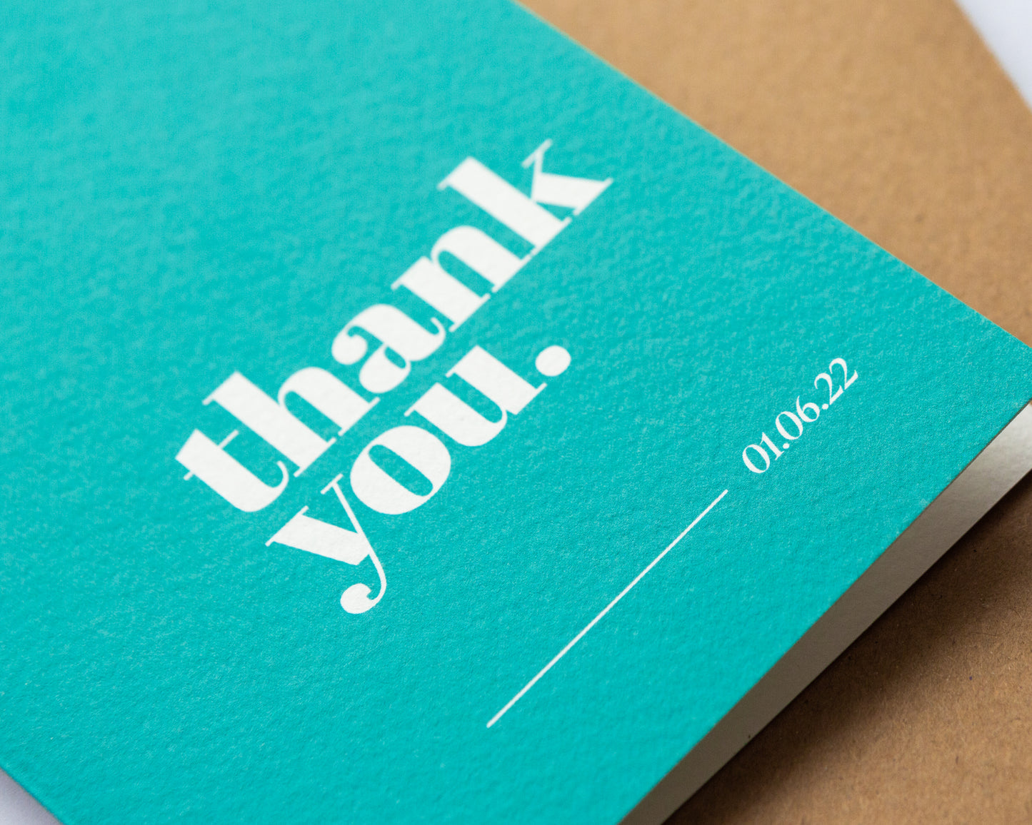 Thank You Bespoke Card