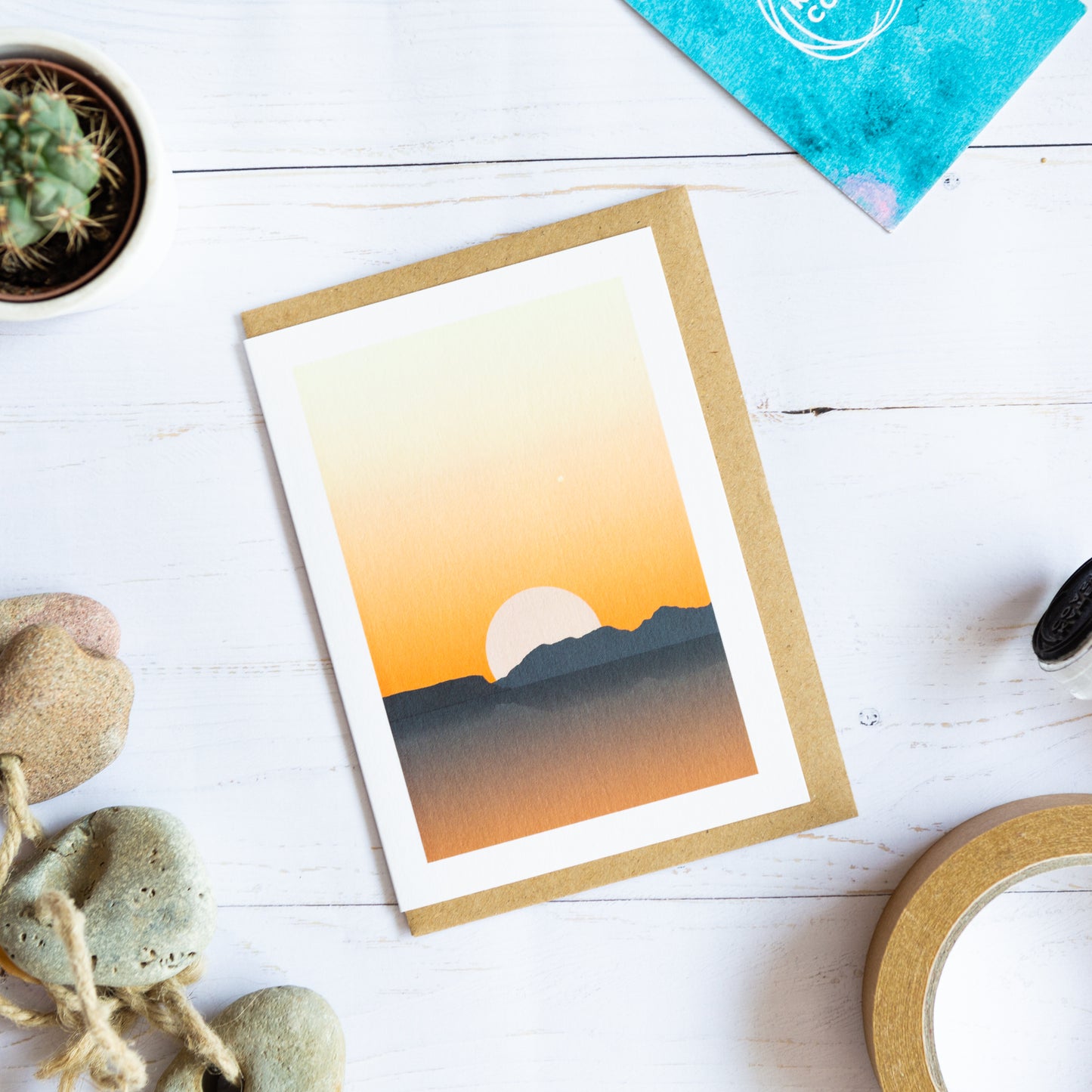 Arisaig Sunset Card