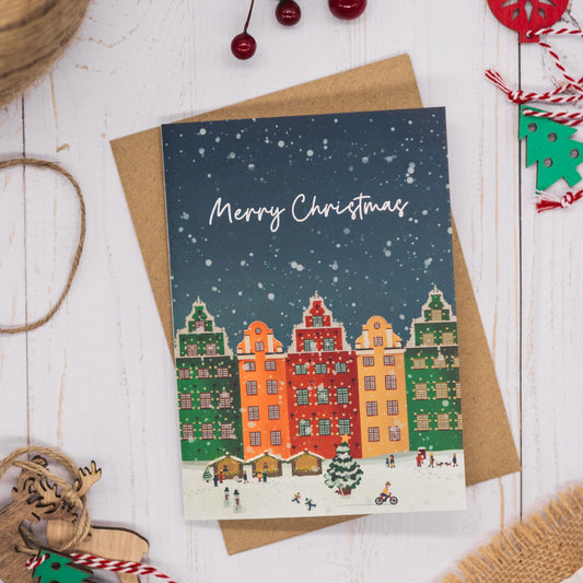 Stockholm Snow Card