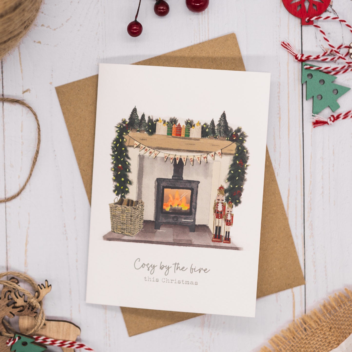 Cosy by the Fire Card