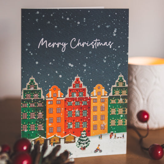 Stockholm Snow Card