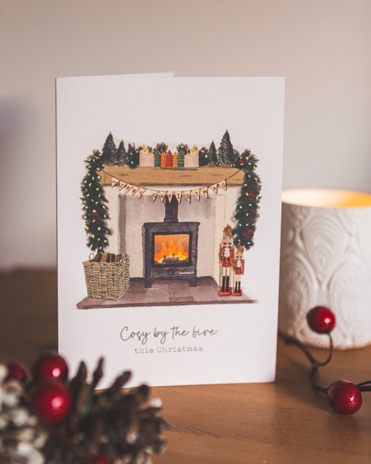 Cosy by the Fire Card