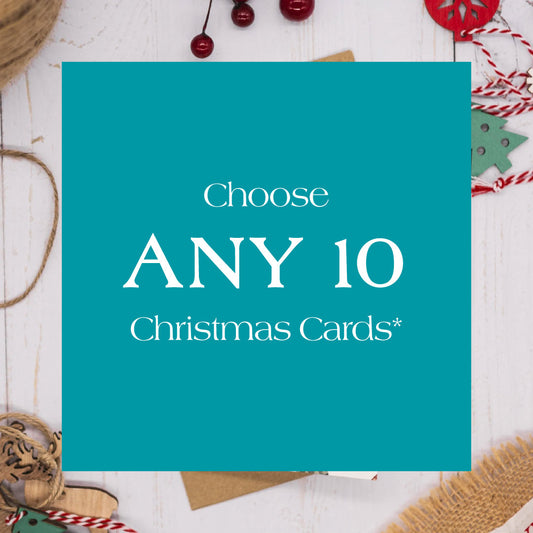Any 10 Christmas Cards