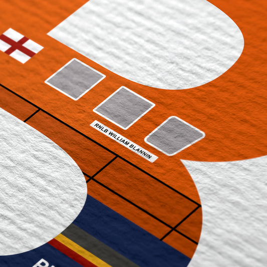 B | RNLI Alphabet Signed Limited Charity Print