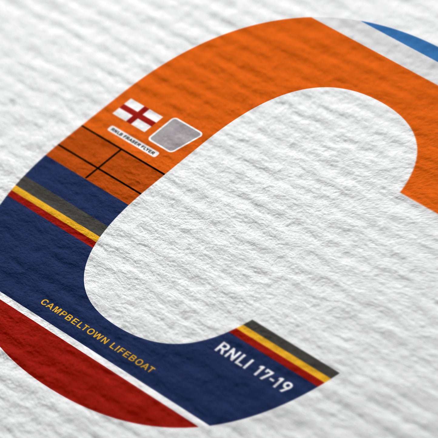 C | RNLI Alphabet Signed Limited Charity Print