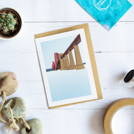 Forth Rail Bridge Card