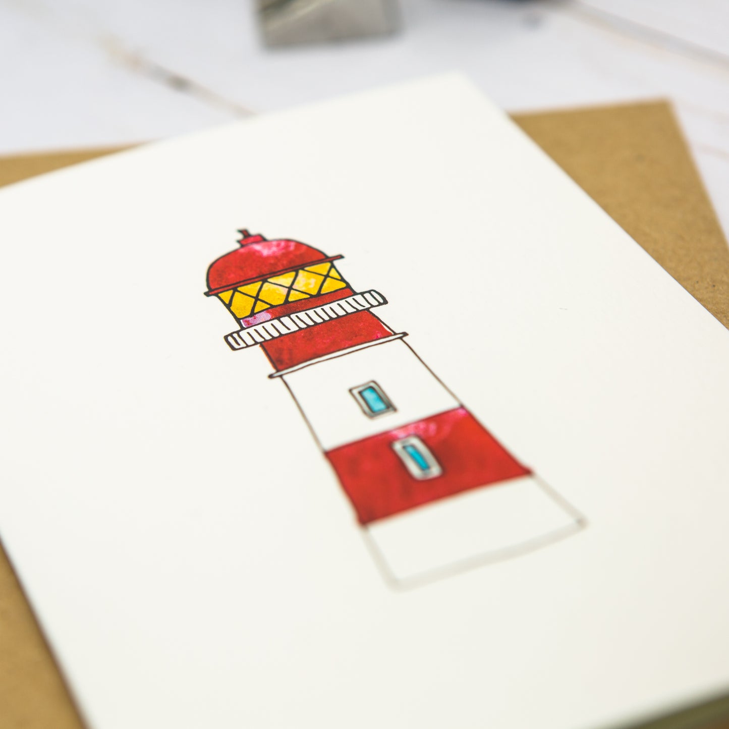 Lighthouse Coastal Card