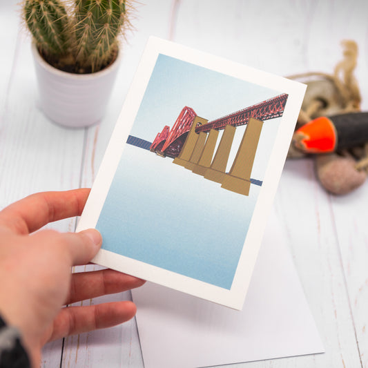 Forth Rail Bridge Card