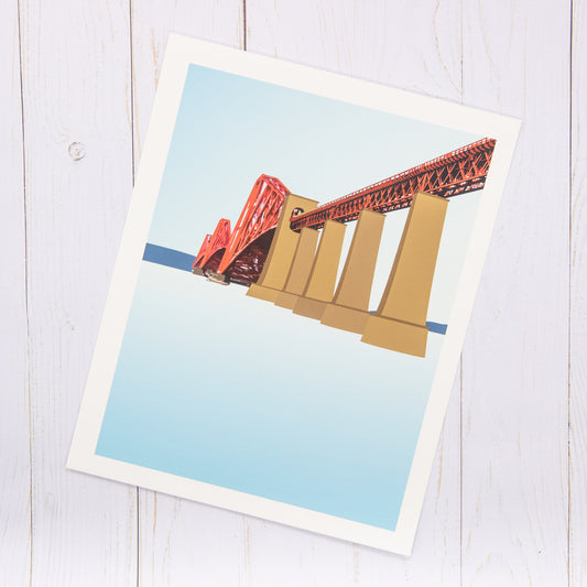Forth Rail Bridge Signed Limited Print