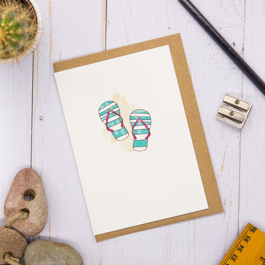 Flip Flops Card