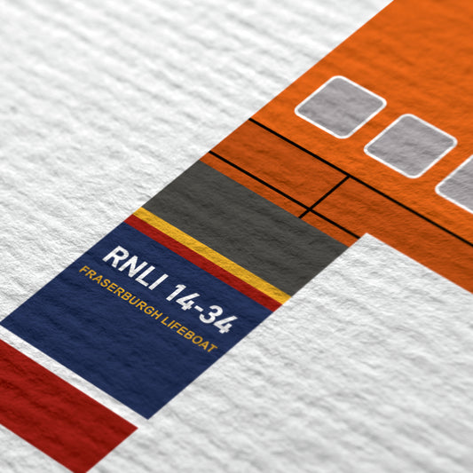 F | RNLI Alphabet Signed Limited Charity Print