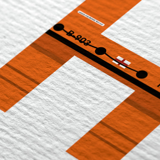 H | RNLI Alphabet Signed Limited Charity Print