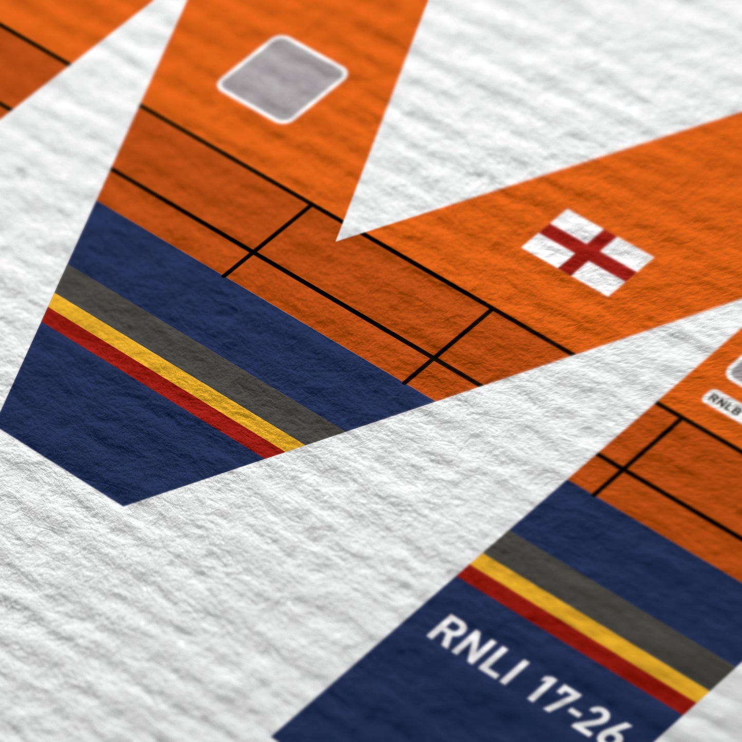 M | RNLI Alphabet Signed Limited Charity Print