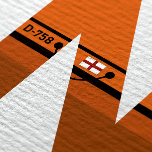 N | RNLI Alphabet Signed Limited Charity Print