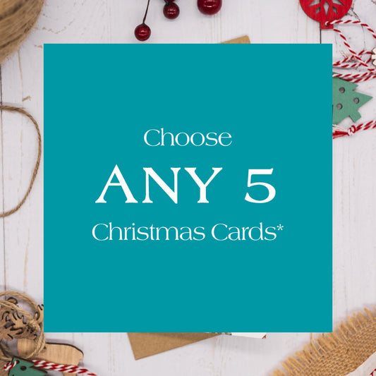 Any 5 Christmas Cards