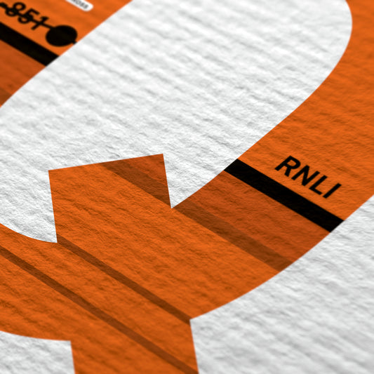 Q | RNLI Alphabet Signed Limited Charity Print