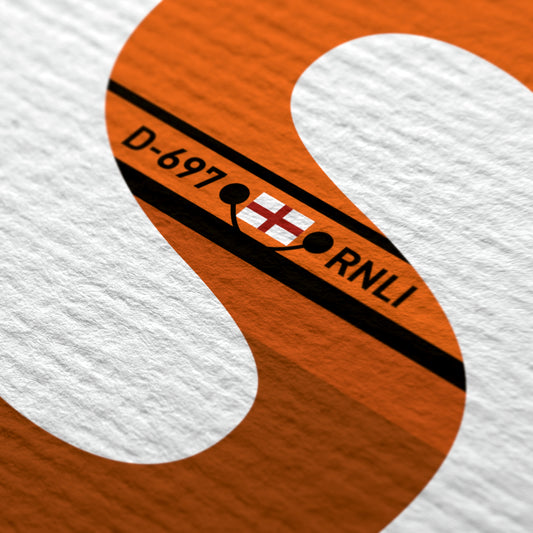 S | RNLI Alphabet Signed Limited Charity Print