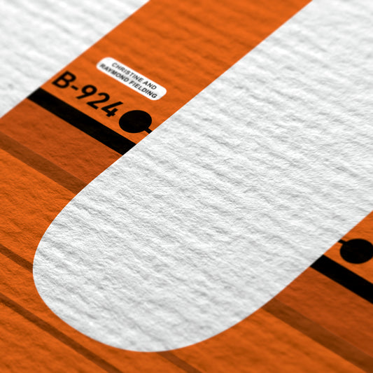 U | RNLI Alphabet Signed Limited Charity Print