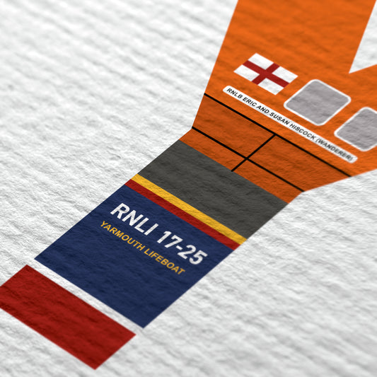 Y | RNLI Alphabet Signed Limited Charity Print